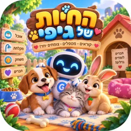 עטיפת המשחק החיות של גיפי