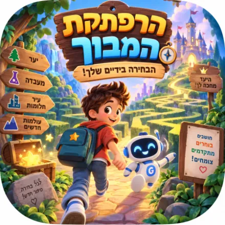 עטיפת המשחק הרפתקת המבוך